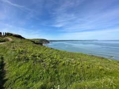 That's Clovelly in the distance, our destination for the day, but still some 10 miles distant
